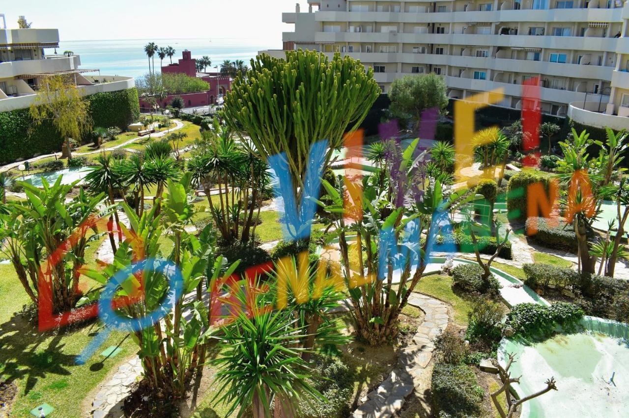 Vive Benal Beach 423, Primera Linea De Playa, Parque Acuatico Бенальмадена Экстерьер фото