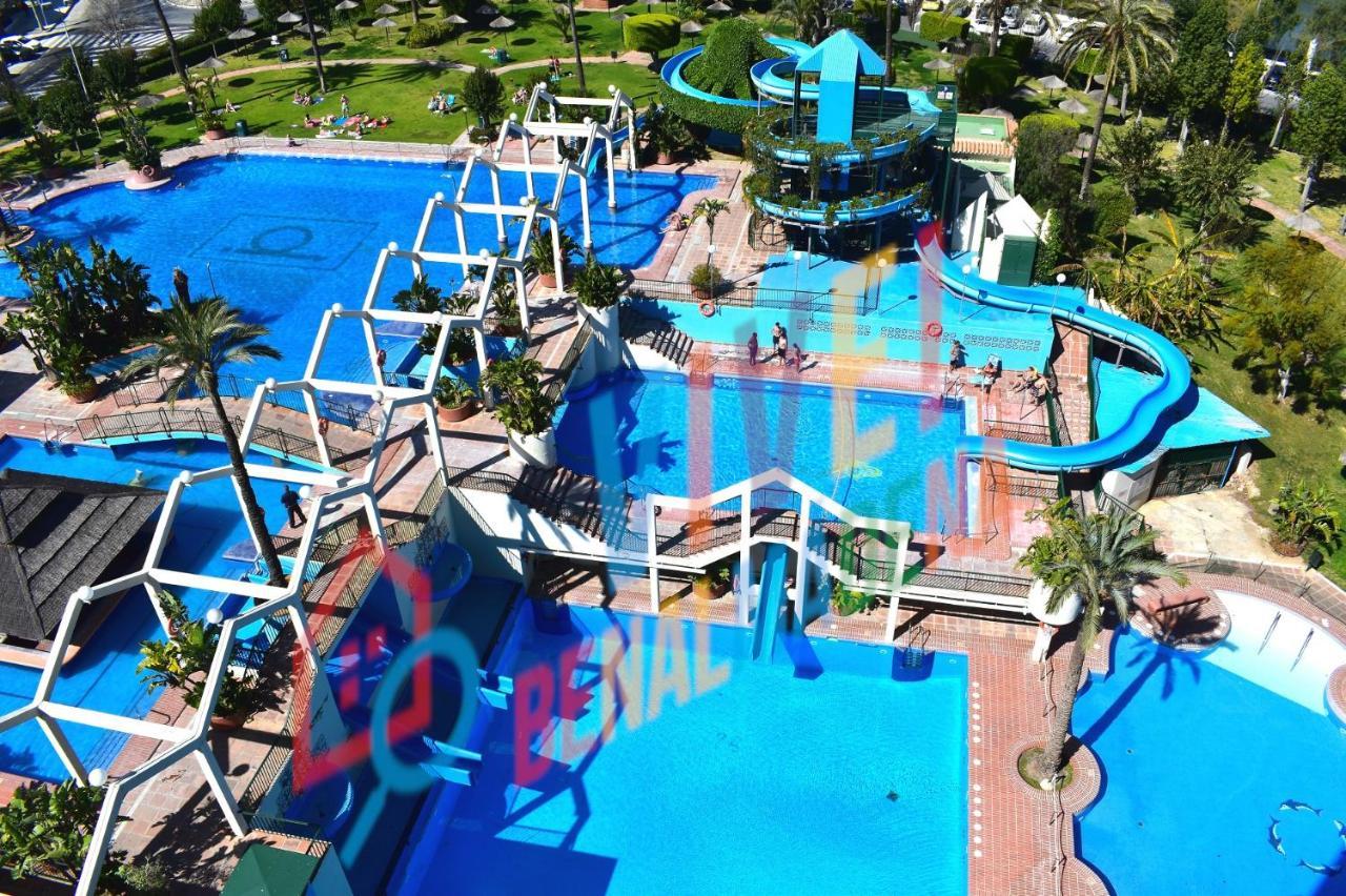 Vive Benal Beach 423, Primera Linea De Playa, Parque Acuatico Бенальмадена Экстерьер фото