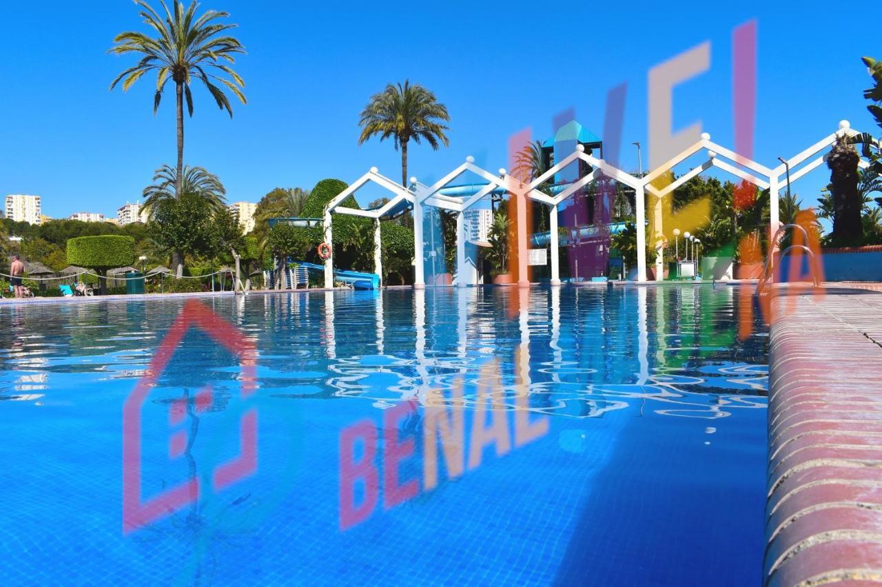 Vive Benal Beach 423, Primera Linea De Playa, Parque Acuatico Бенальмадена Экстерьер фото